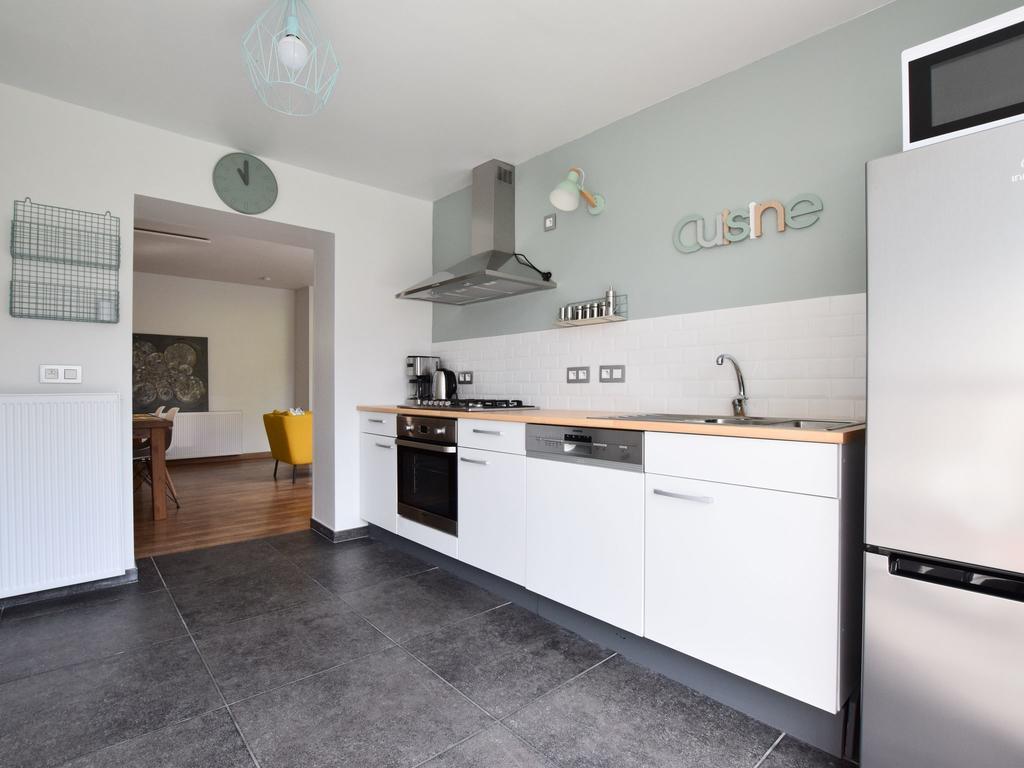 Modern Holiday Home In Bastogne With Fenced Garden Kültér fotó