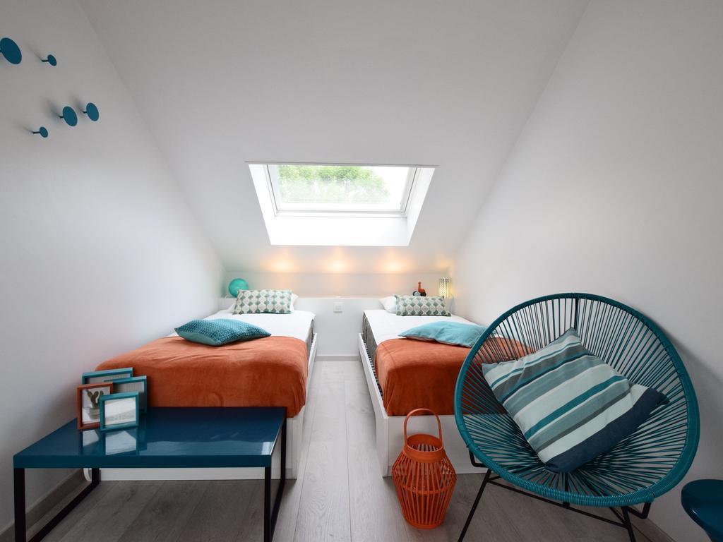 Modern Holiday Home In Bastogne With Fenced Garden Kültér fotó